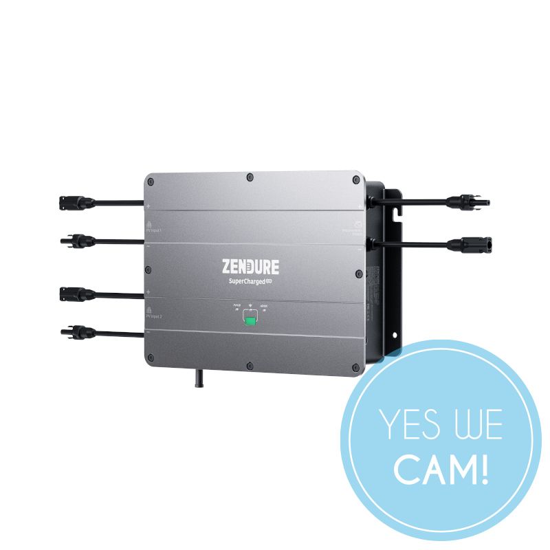 Zendure SolarFlow Hub 2000 Wechselrichter Solarstrom