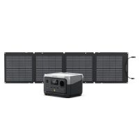 EcoFlow RIVER 2 Max + 110W Tragbares Solarpanel Stromversorgung