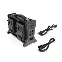 SHAPE Intelligent 4-Channel V-Mount Lithium-Ionen Batterie-Ladegerät Für 4 Akkus